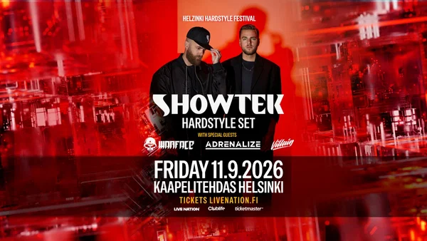 Helzinki Hardstyle Festival 2026 presents: Showtek (Hardstyle Set)