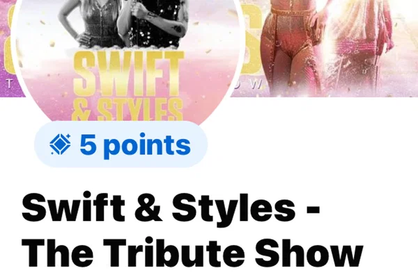 Swift & Styles Tribute Tickets Dunfermline