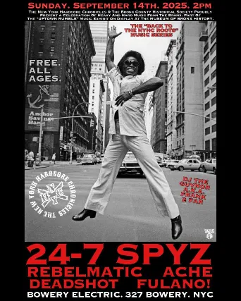 24/7 Spyz Live at Bowery Electric, NYC!