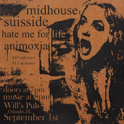 Midhouse & Suisside Rock Orlando at Will's Pub!