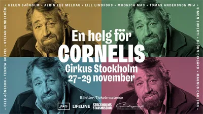 Cornelis – Romantikern: Stockholm Concert Tickets
