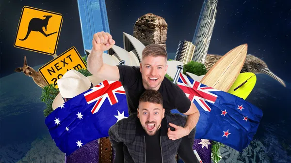 The 2 Johnnies Live Comedy at Palais Theatre St Kilda