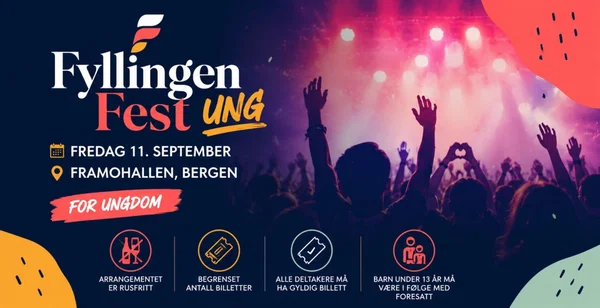 FyllingenFest Ung 2026 Tickets at Framohallen