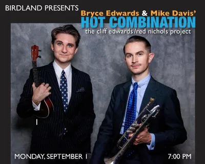 Hot Jazz Duo: Edwards & Davis at Birdland!