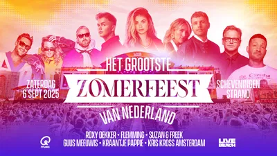 FONK VIP Beach Bash: The Ultimate Dutch Summer Party!