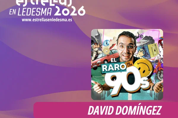 Book Tickets: David Domínguez 'El Raro de los 90' in Salamanca