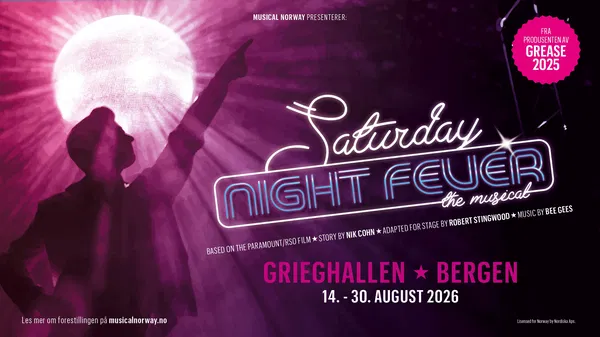 Saturday Night Fever: Tickets at Grieghallen