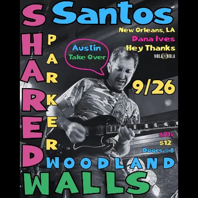 Santos Bar Rock Fest: Ives, Thanks, Woodland!