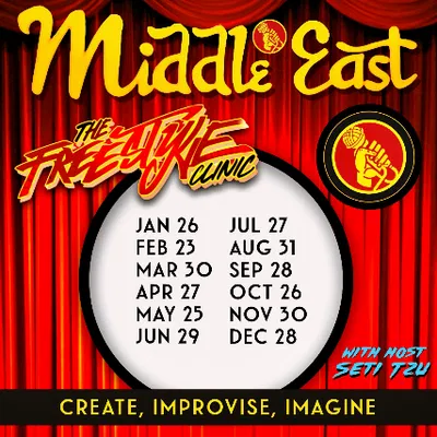 Unleash Your Inner MC: Freestyle Clinic at Middle East Corner!
