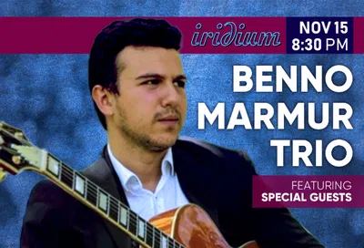 Benno Live at Iridium: NYC Jazz Night!