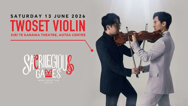 TwoSet Violin Auckland Tickets | Sacrilegious Games