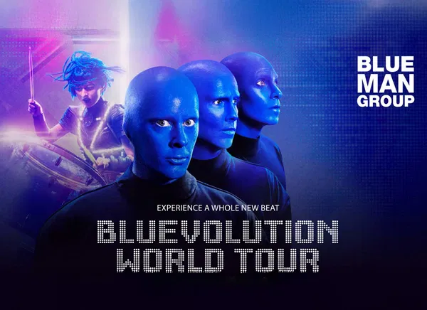 Blue Man Group BLUEVOLUTION Live in Jacksonville - Tickets