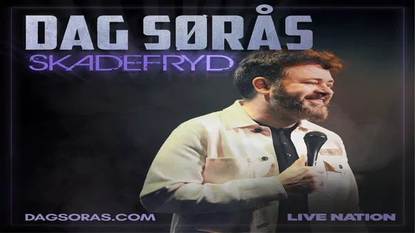 Buy Tickets: Dag Sørås – Skadefryd at Stavangeren