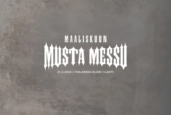 Maaliskuun Musta Messu: Lahti Music Night