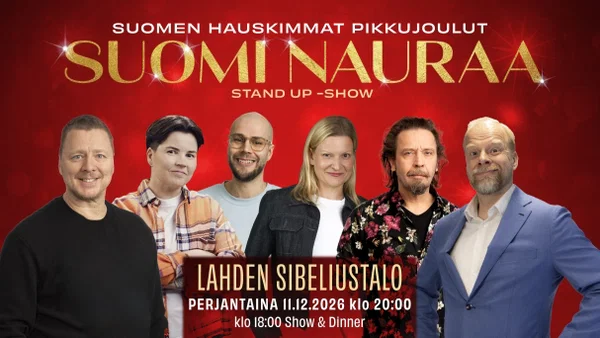 Suomi Nauraa - stand up Show