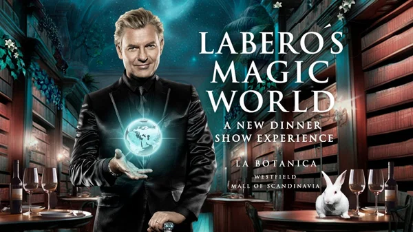 Joe Labero Magic World at La Botanica