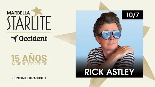 Rick Astley at Festival Starlite Occident Marbella