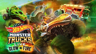 Roar into Action: Hot Wheels Monster Trucks Live Glow-N-Fire at Chase Center!