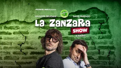 Cruciani & Parenzo's 'La Zanzara' Show in Napoli
