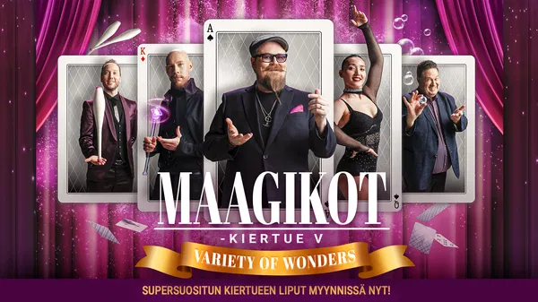 Book Maagikot 5 at SIBELIUSTALO Lahti