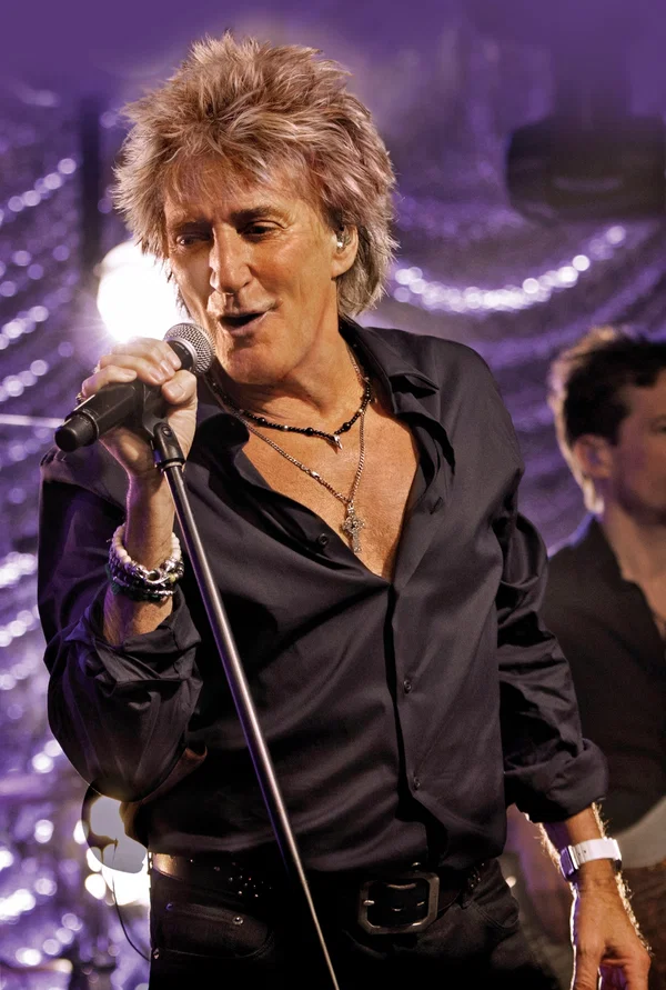 Rod Stewart & Richard Marx at Red Rocks