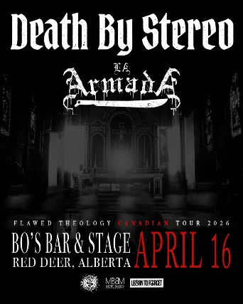 Death By Stereo & Armada Live in Red Deer