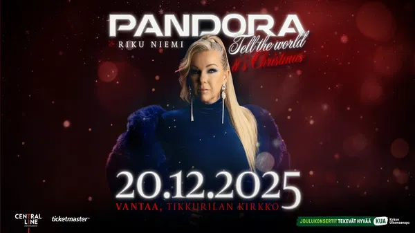 PANDORA Christmas Concert in Vantaa - Dec 20