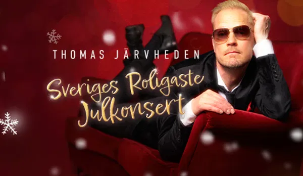 Thomas Järvheden Christmas Comedy Show Stockholm 2025
