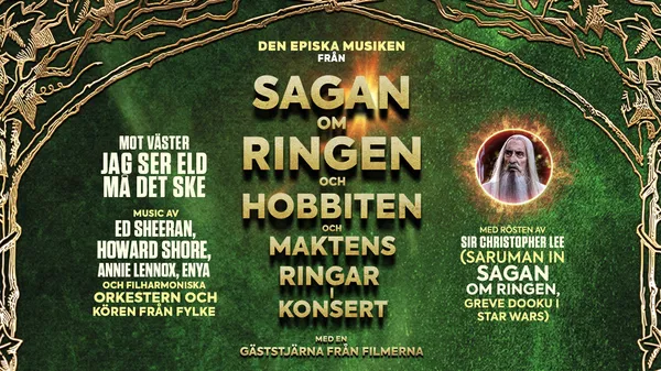 LOTR, Hobbit Concert: Stockholm Convention Center