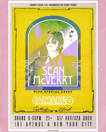 Sean McVerry: Indie Rock Night in NYC