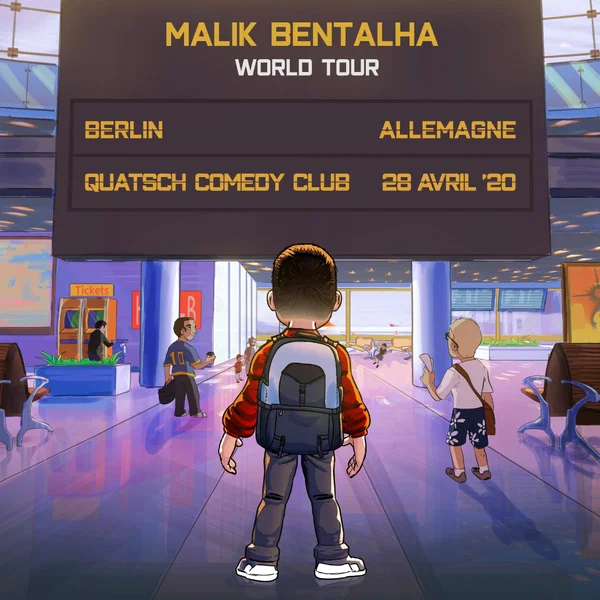 Malik Bentalha Live at LES ARENES DE METZ
