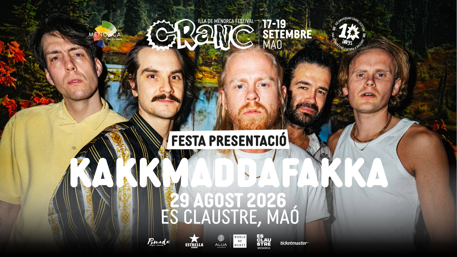 Kakkmaddafakka Live at Cranc Illa de Menorca