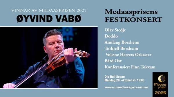Book Tickets: Medaasprisens Festkonsert at Ole Bull Scene