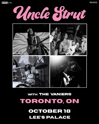 Uncle Strut & The Vaniers: Toronto's Alternative Night!