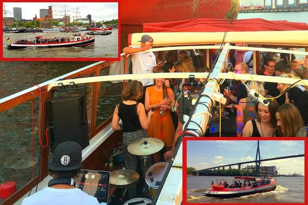 Hamburg Port Adventure: Private Barge Tour for Celebrations!