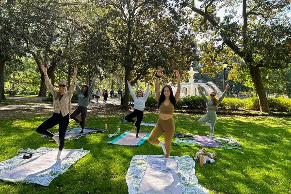Find Your Zen: Outdoor Yoga in Savannah's Forsyth Park