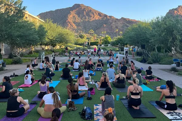 Zen Outing: Guided Yoga Session Amidst Papago Park's Beauty