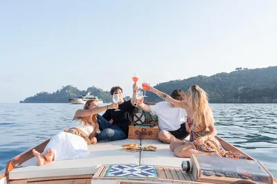 Portofino Sunset Serenade: Private Boat Tour with Aperitivo