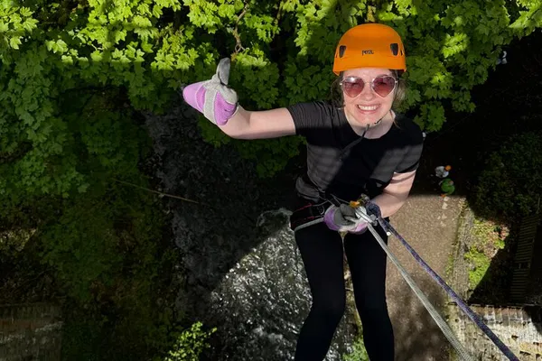 Peak District Abseil Adventure: Millersdale Viaduct