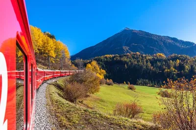 Bernina Express & St. Moritz: Alpine Majesty from Milan