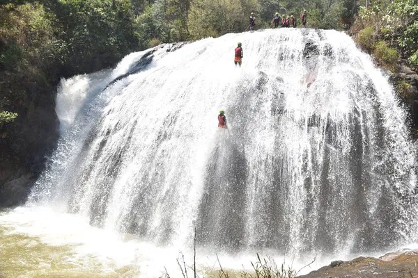 Dalat Canyoning: Abseil Waterfalls & Zipline!