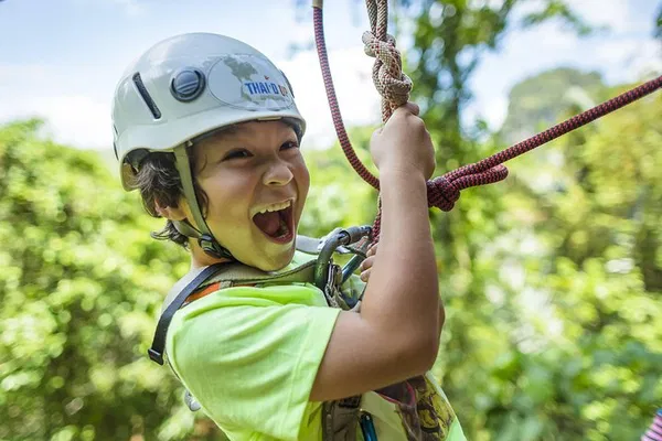 Soar Through Krabi's Canopy: Zone A + B Zipline Adventure!