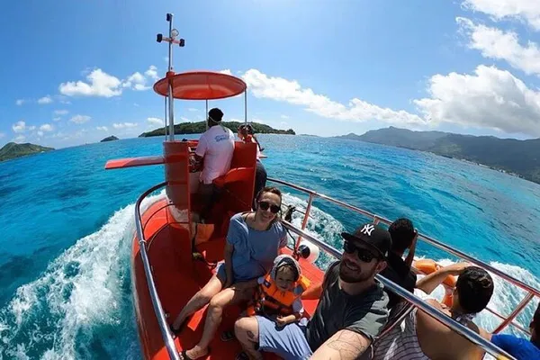Dive into Wonder: Semi-Submarine Adventure in Saint Anne Marine Park