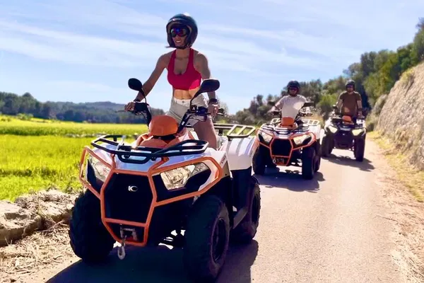 Mallorca Quad Bike Adventure: Cliff Jump & Snorkel Tour