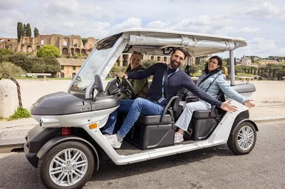 Rome Golf Cart Tour: See Top Sights Privately!