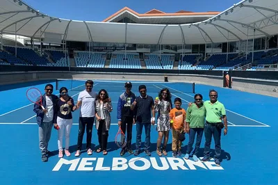 Ace the Blue Courts: A Melbourne Park Tennis Adventure