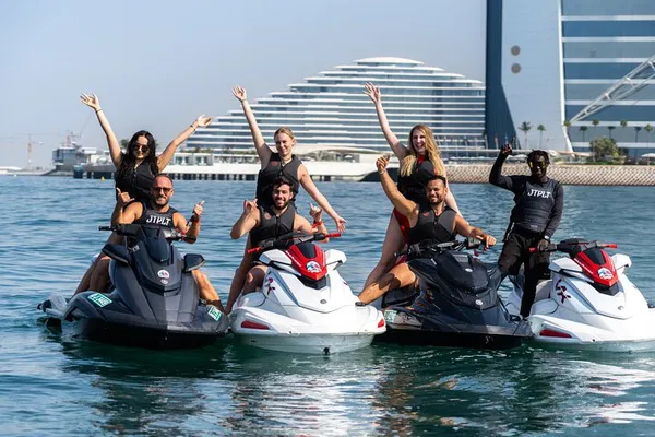Dubai's Iconic Landmarks: A Thrilling Jet Ski Adventure