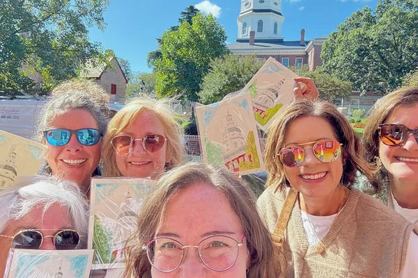 Annapolis Art: Sketch & Paint Old Town!