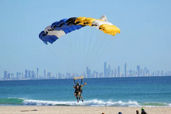 Gold Coast Skydiving Adventure: Beach Landing Thrills!