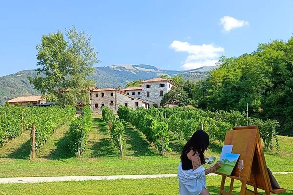 Unleash Your Inner Artist: Paint & Sip in a Prosecco Vineyard!